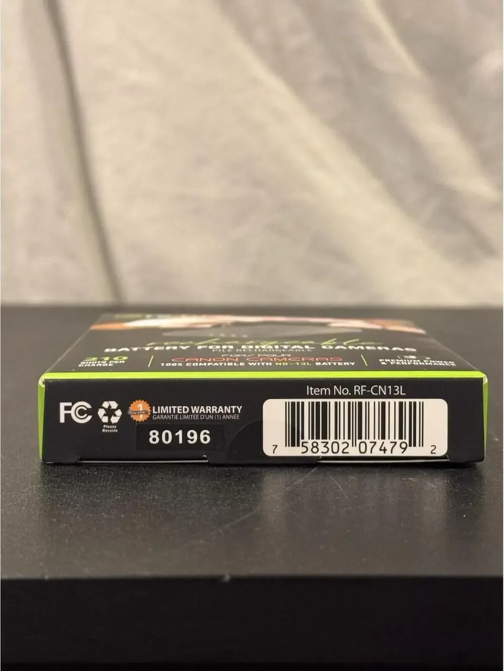 Digipower Re-fuel Camera Battery for Canon NB-13L [2232-33]